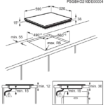 Плот за вграждане Electrolux EHF6547FXK - Image 9
