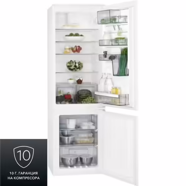 Хладилник с фризер AEG SCE618E5TS