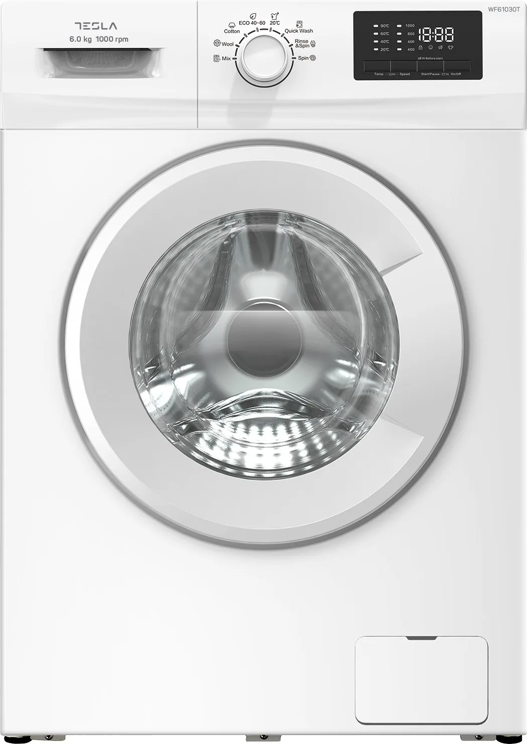 WF61030T-front-web Пералня TESLA WF61030T - Image 1